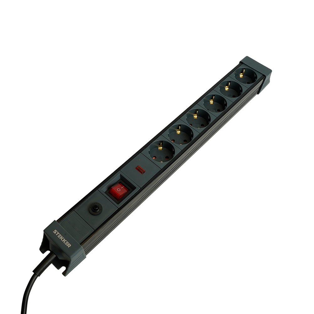 Сетевой фильтр 6-местный с/з Stekker Techno HM22-61-05 50161 Сетевой фильтр 6-местный с/з Stekker Techno HM22-61-05 50161