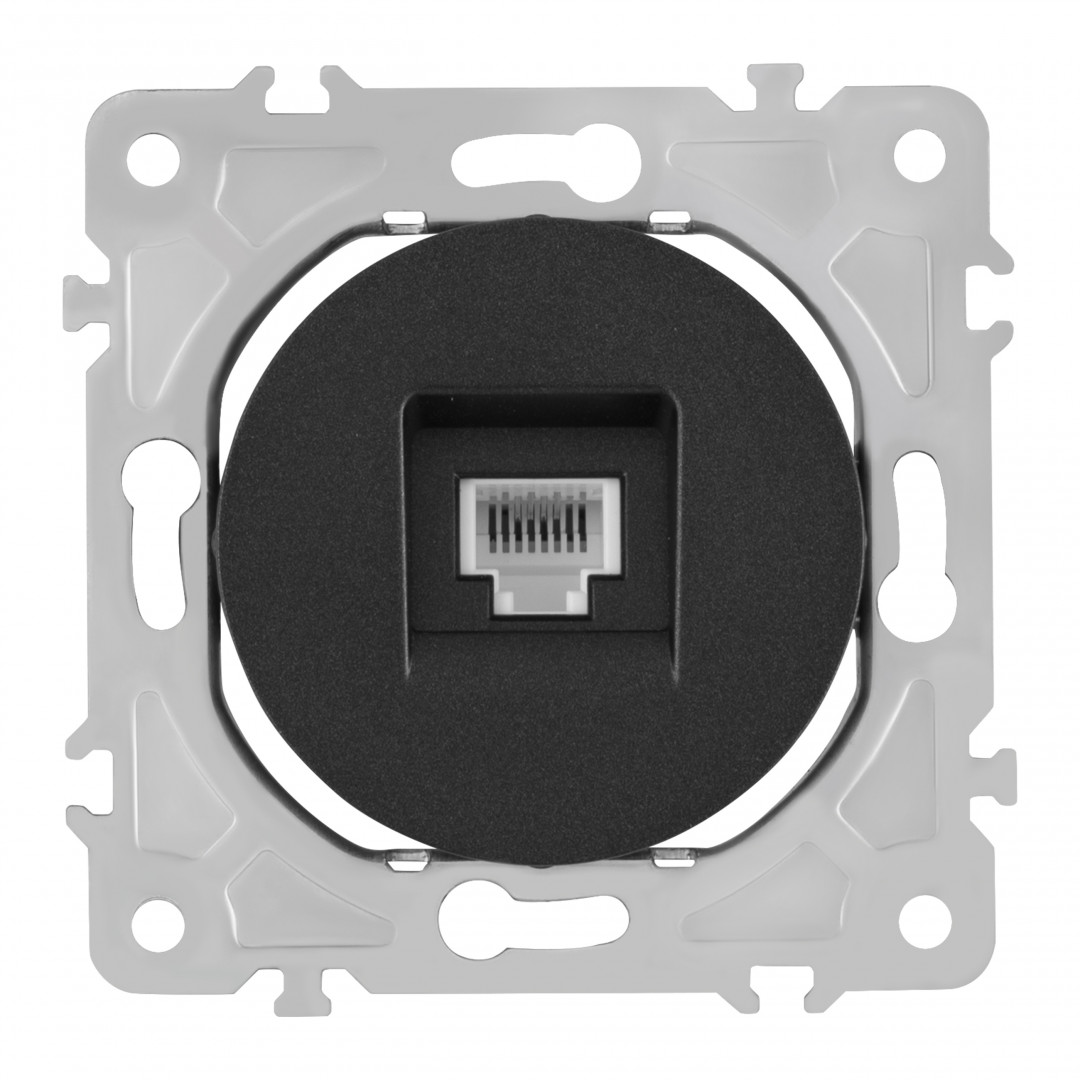 Розетка RJ45 Arte Milano 202.45-1.black Розетка RJ45 Arte Milano 202.45-1.black