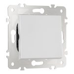 Переключатель одноклавишный перекрестный Arte Milano 203.34-1.silver