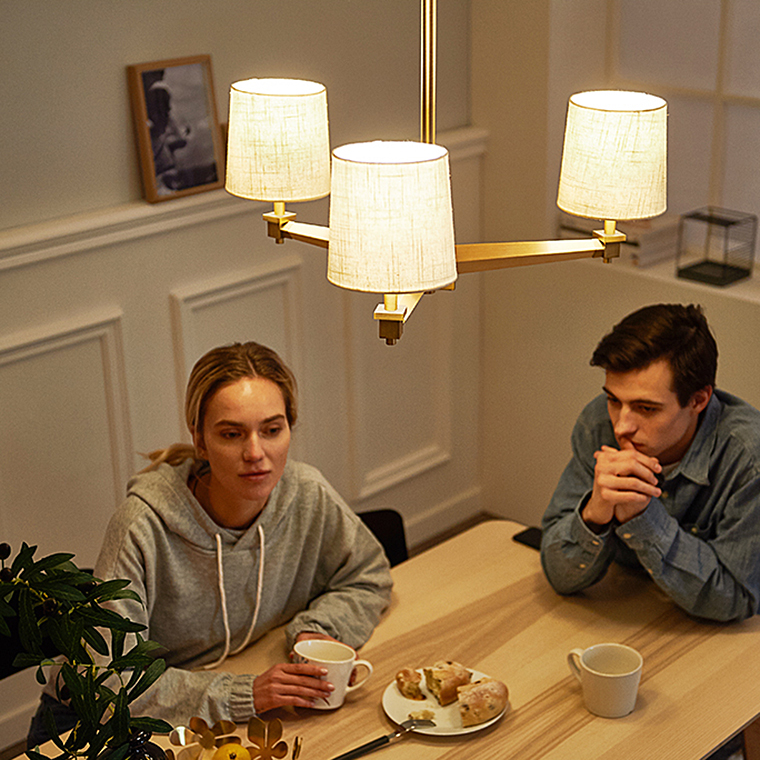 Люстра на штанге ImperiumLoft Stavra Jorgenson White/Dark Wood 203579-26 Люстра на штанге ImperiumLoft Stavra Jorgenson White/Dark Wood 203579-26