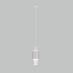 Подвесной светильник Eurosvet Bento 50204/1 LED белый/матовое серебро