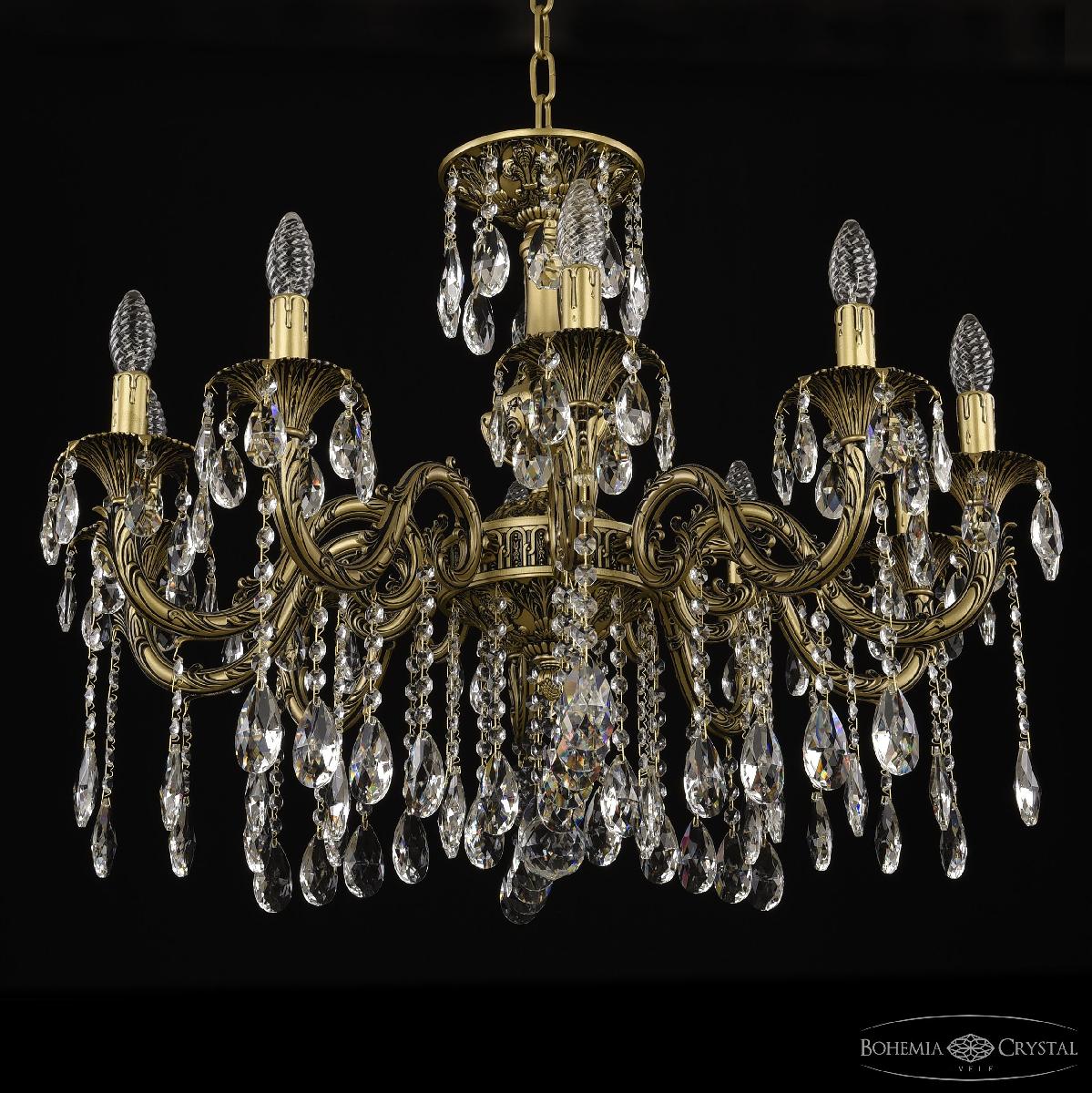 Подвесная люстра Bohemia Ivele Crystal AL79101/10/250 A AGB Подвесная люстра Bohemia Ivele Crystal AL79101/10/250 A AGB