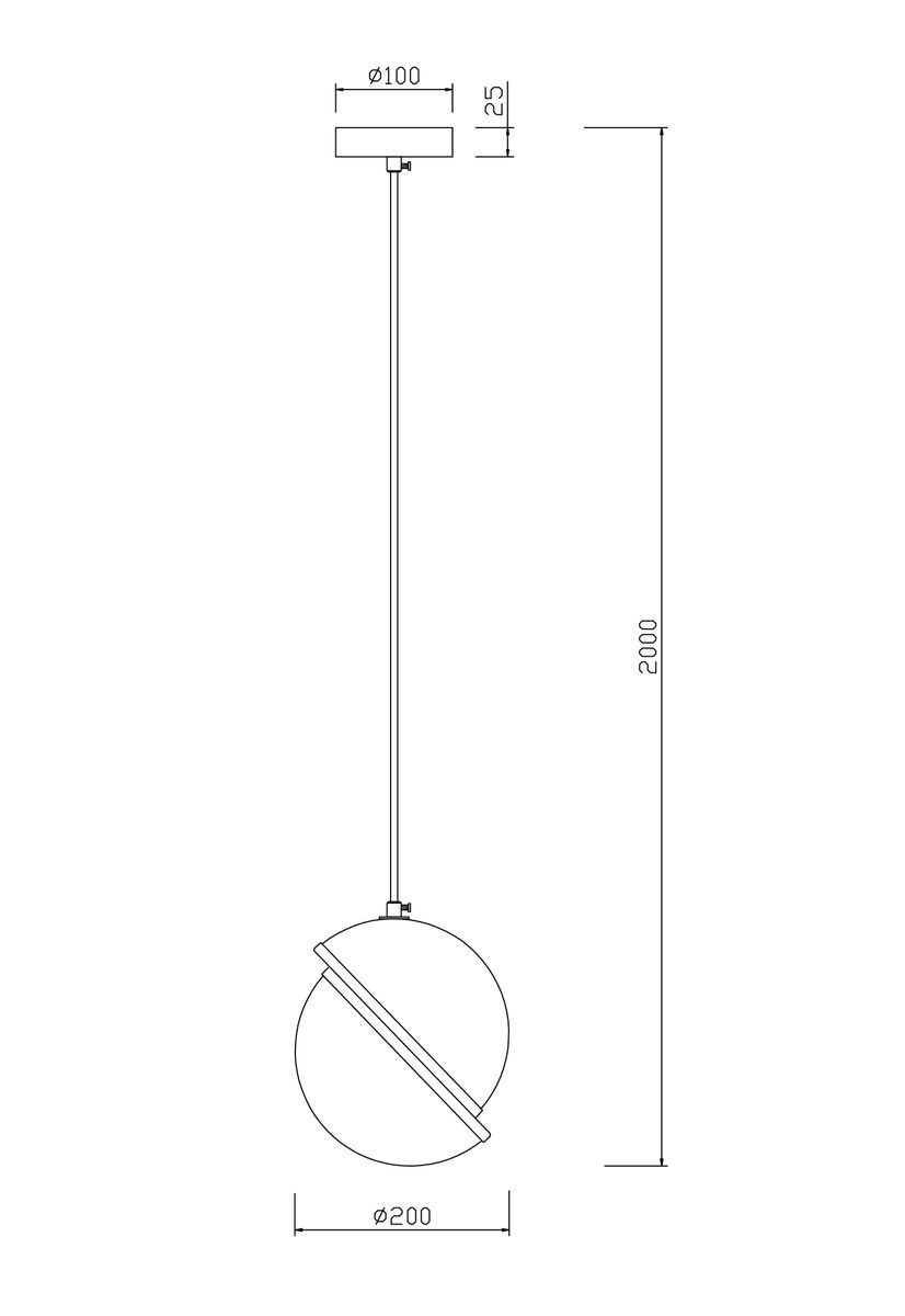 Подвесной светильник Freya Element FR5181PL-01BS Подвесной светильник Freya Element FR5181PL-01BS