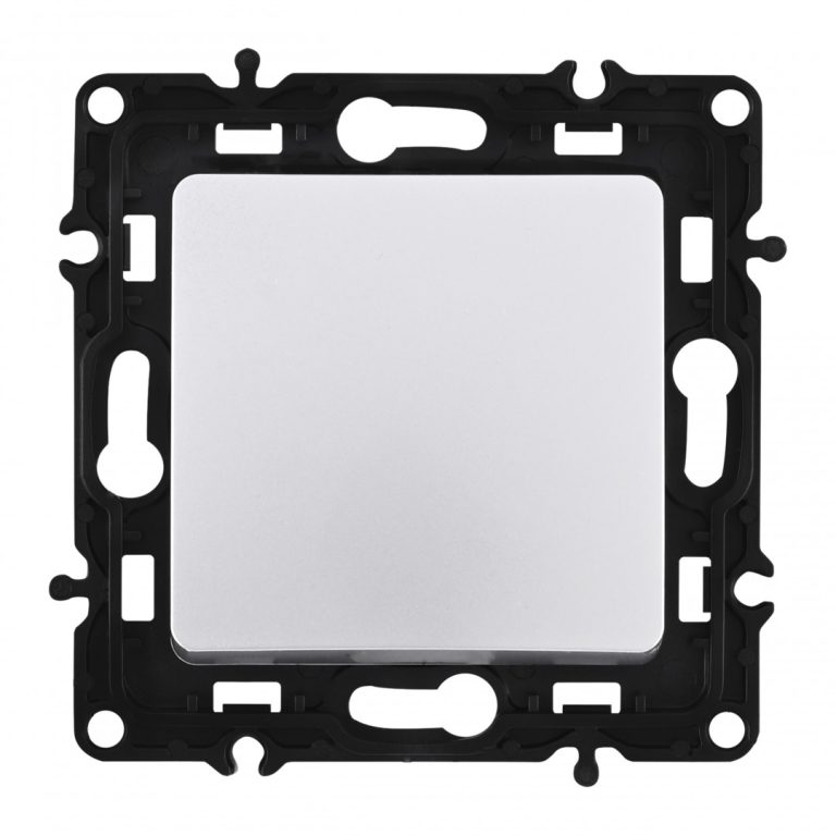 Переключатель одноклавишный перекрестный Arte Milano 217.34-1.silver