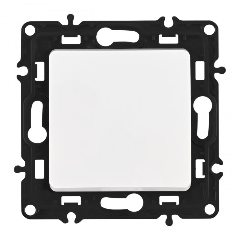 Переключатель одноклавишный перекрестный Arte Milano 217.34-1.white