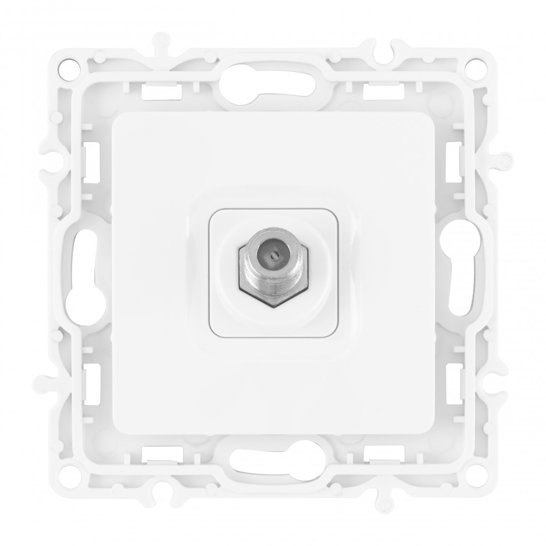 Розетка спутниковая SAT TV Arte Milano 217.42-1.white Розетка спутниковая SAT TV Arte Milano 217.42-1.white