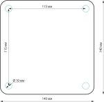 Уличный светильник Elektrostandard 1550 Techno черный 4690389083082