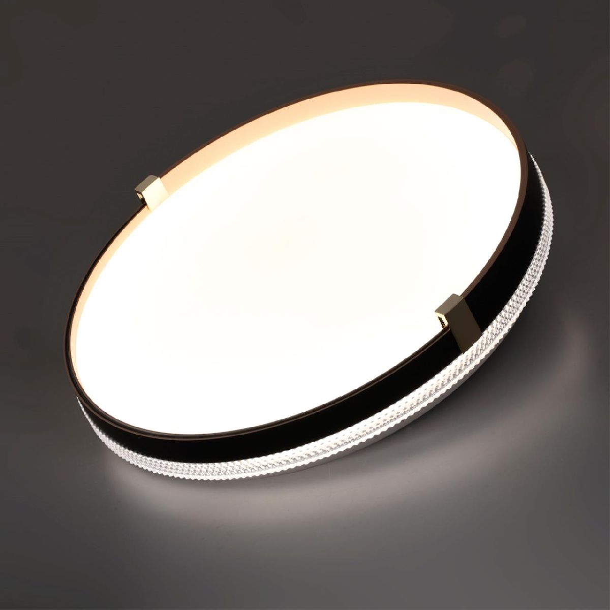 Настенно-потолочный светильник Sonex Olidi black 7647/CL Настенно-потолочный светильник Sonex Olidi black 7647/CL