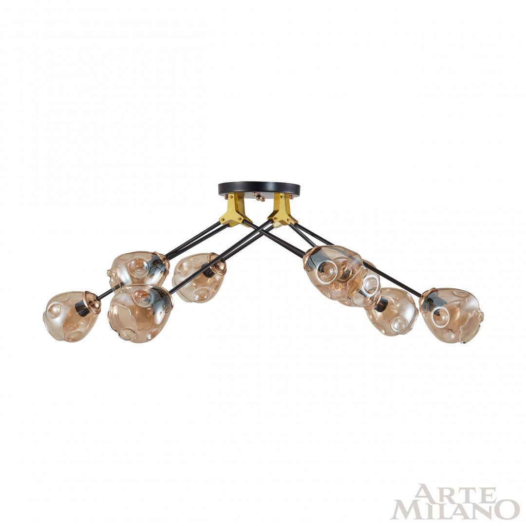 Потолочная люстра Arte Milano Amalfi 252588/8 Br Потолочная люстра Arte Milano Amalfi 252588/8 Br