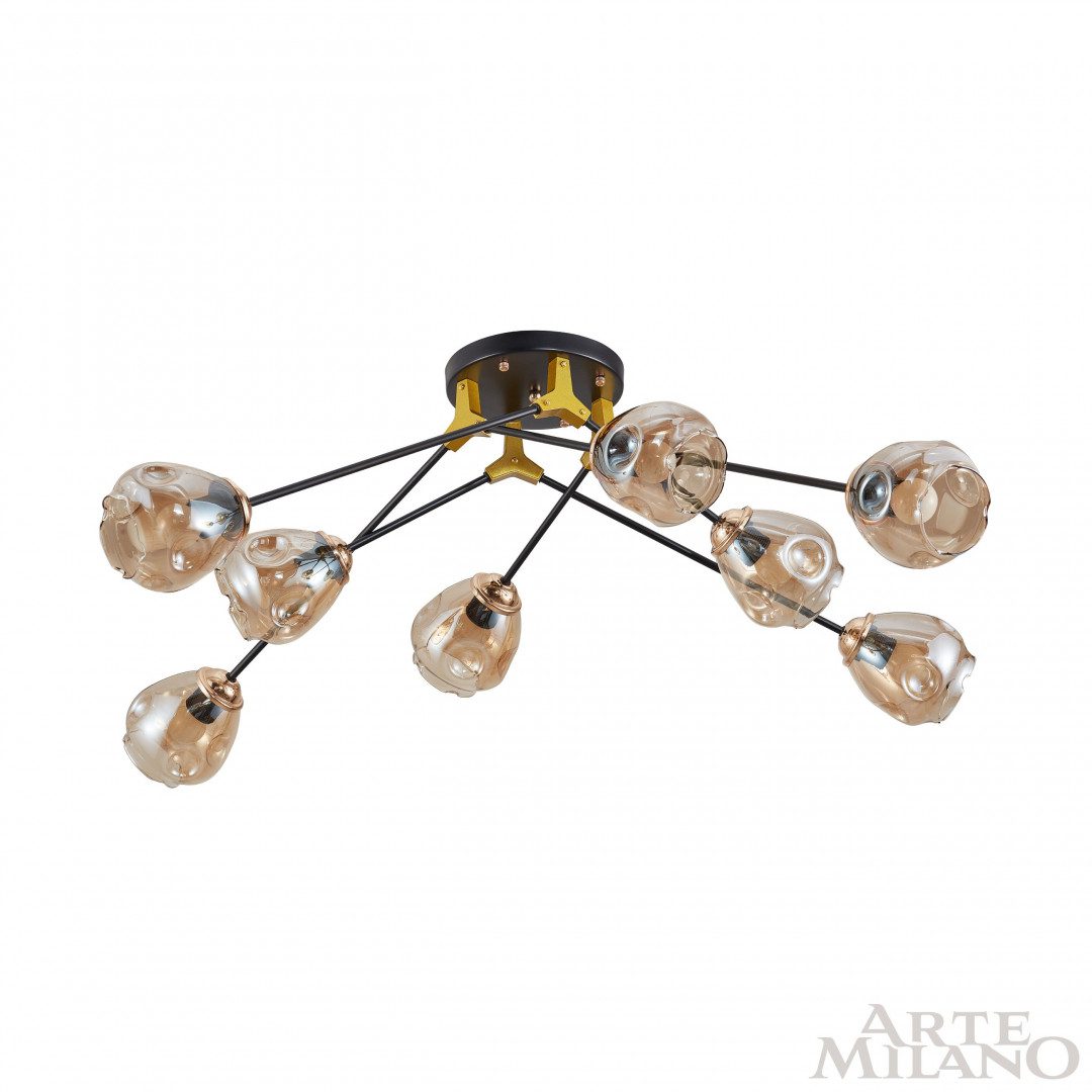 Потолочная люстра Arte Milano Amalfi 252588/8 Br Потолочная люстра Arte Milano Amalfi 252588/8 Br