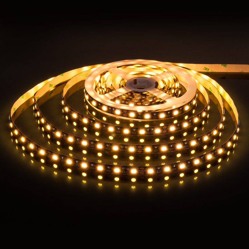 Светодиодная лента Elektrostandard 24V 14,4W 60Led 5050 IP20 теплый белый, Black, 5м 4690389172168 Светодиодная лента Elektrostandard 24V 14,4W 60Led 5050 IP20 теплый белый, Black, 5м 4690389172168