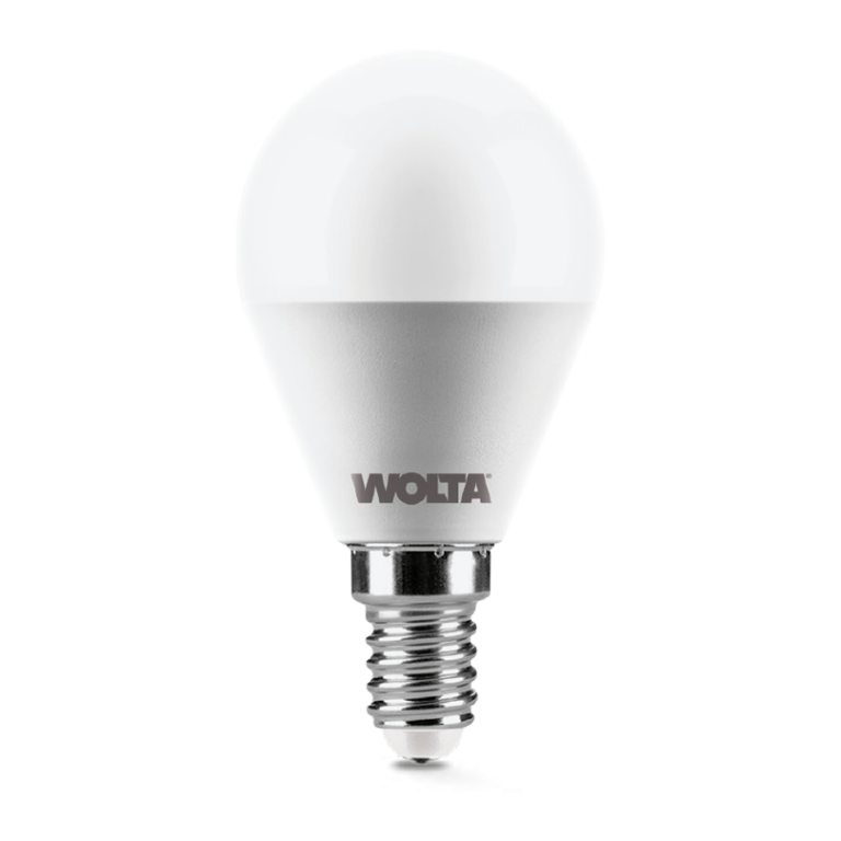 Светодиодная лампа WOLTA 10Вт 6500K E14 груша матовая 25W45GL10E14