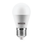 Светодиодная лампа WOLTA 10Вт 6500K E27 груша матовая 25W45GL10E27