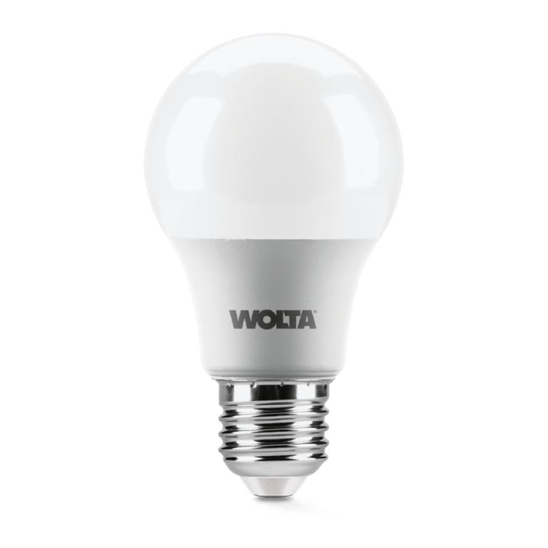 Светодиодная лампа WOLTA 9Вт 6500К E27 груша матовая 25W60BL9E27