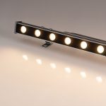 Линейный прожектор Arlight AR-LINE-500-9W Warm3000 (GR, 30 deg, 230V) 037366(1)