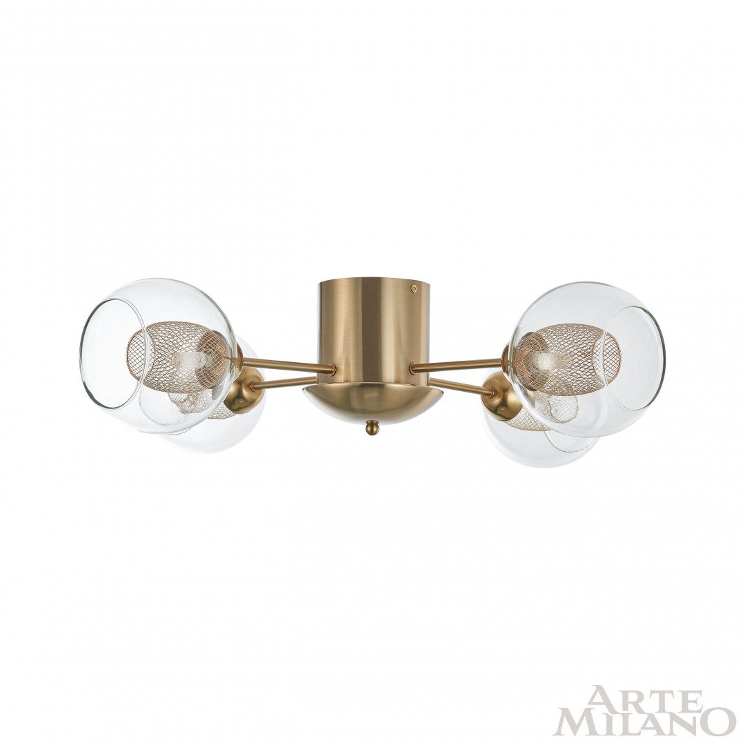 Потолочная люстра Arte Milano 272880/4 GD Потолочная люстра Arte Milano 272880/4 GD