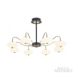 Люстра на штанге Arte Milano 273908/8 BK/GD