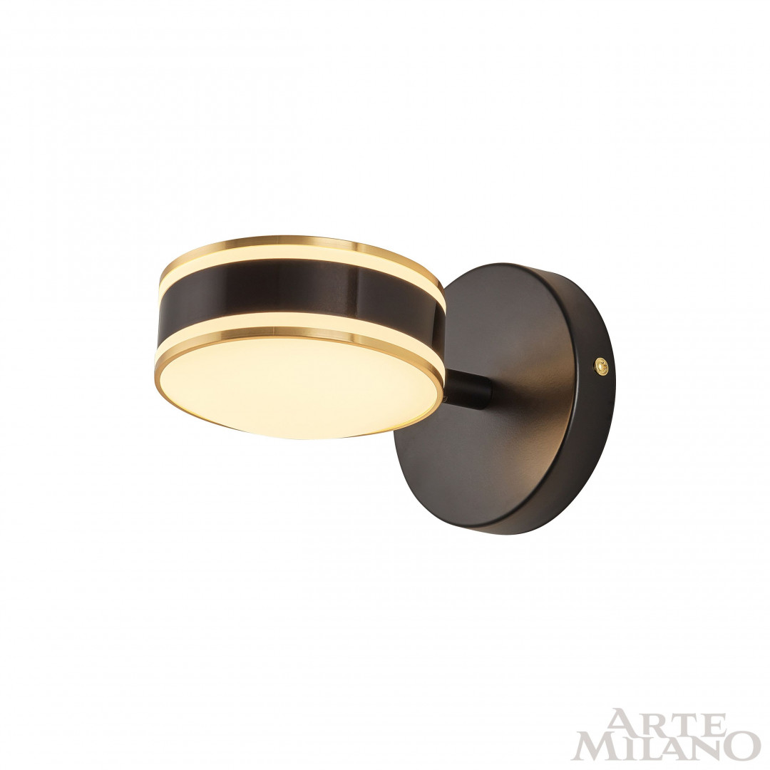 Бра Arte Milano Ferrara 277599/1B BK/GD Бра Arte Milano Ferrara 277599/1B BK/GD