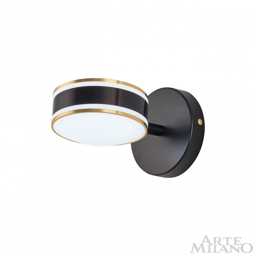 Бра Arte Milano Ferrara 277599/1B BK/GD Бра Arte Milano Ferrara 277599/1B BK/GD