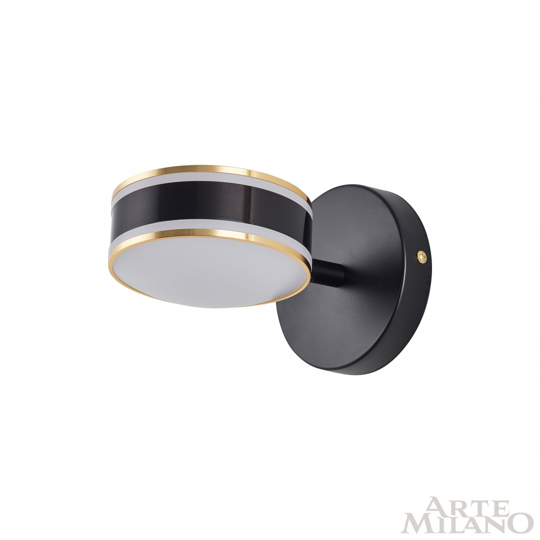 Бра Arte Milano Ferrara 277599/1B BK/GD Бра Arte Milano Ferrara 277599/1B BK/GD
