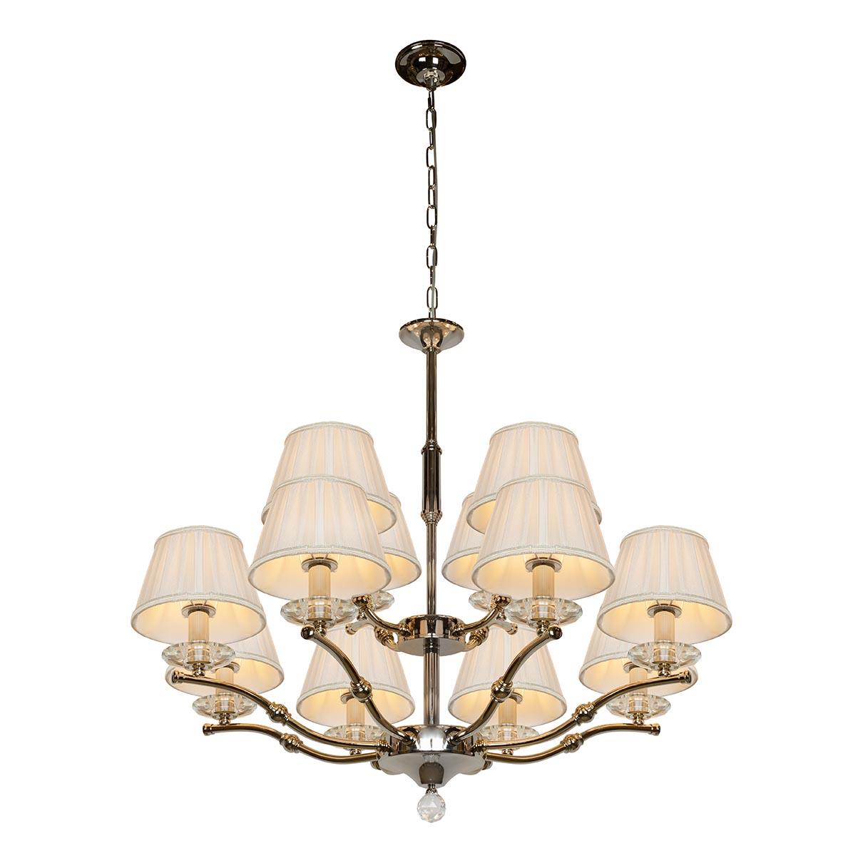 Подвесная люстра iLamp Vivaldi 85125/8+4 CR Подвесная люстра iLamp Vivaldi 85125/8+4 CR