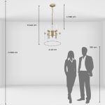 Подвесная люстра MW-Light Альгеро 285010703