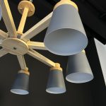 Люстра на штанге ImperiumLoft Prop 191994-23