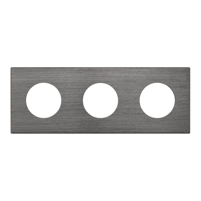 Рамка 3-местная алюминиевая Arlight FRM-PRESTO-ALR-3-GR 043873