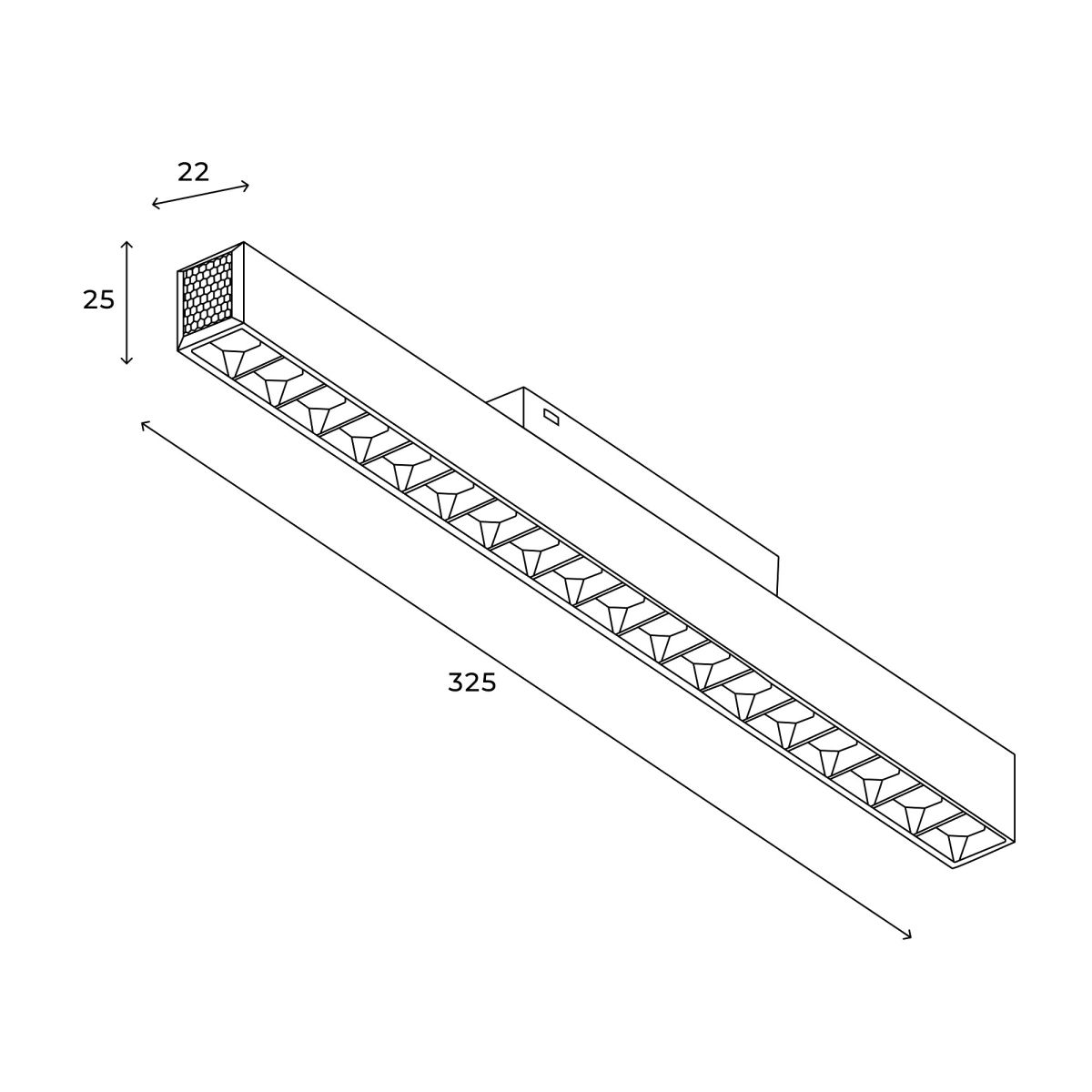 Трековый магнитный светильник Hesby Lighting ElDeko HSBL_0148 Трековый магнитный светильник Hesby Lighting ElDeko HSBL_0148
