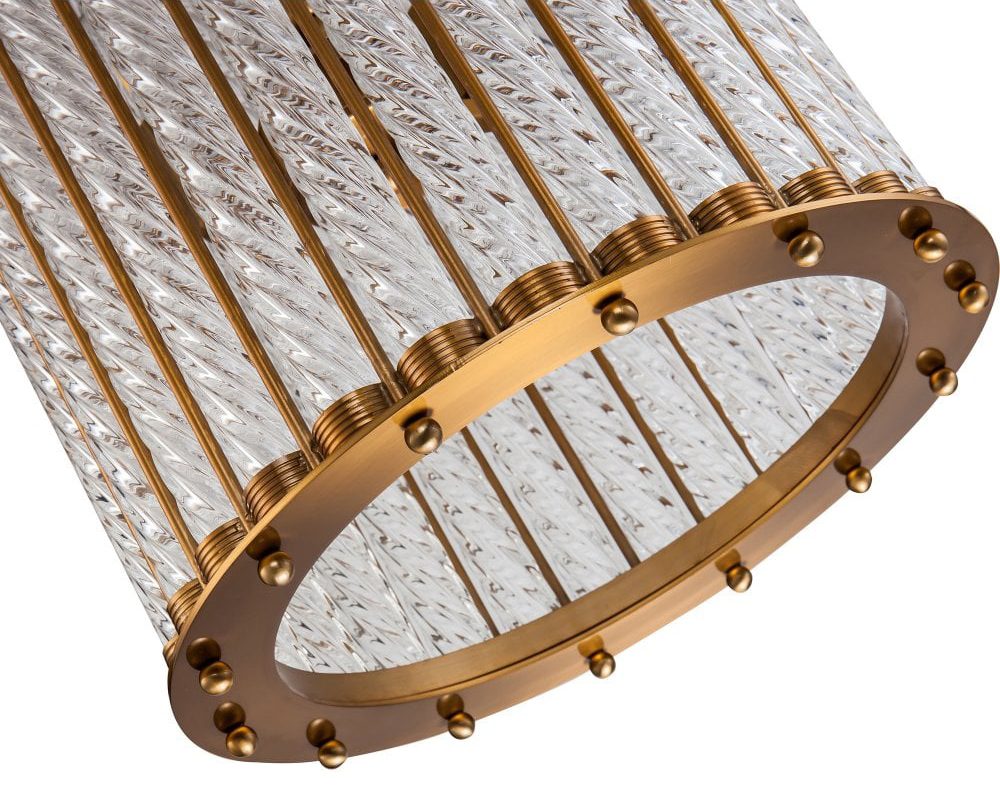 Подвесная люстра Delight Collection Tiziano KG0907P-3 brass Подвесная люстра Delight Collection Tiziano KG0907P-3 brass