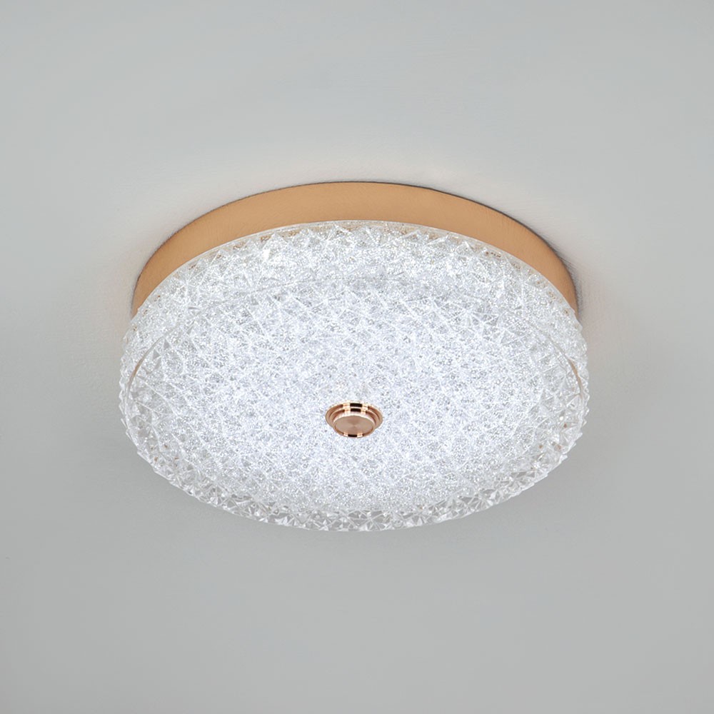 Потолочный светильник LED4U L1116-300 GD Потолочный светильник LED4U L1116-300 GD