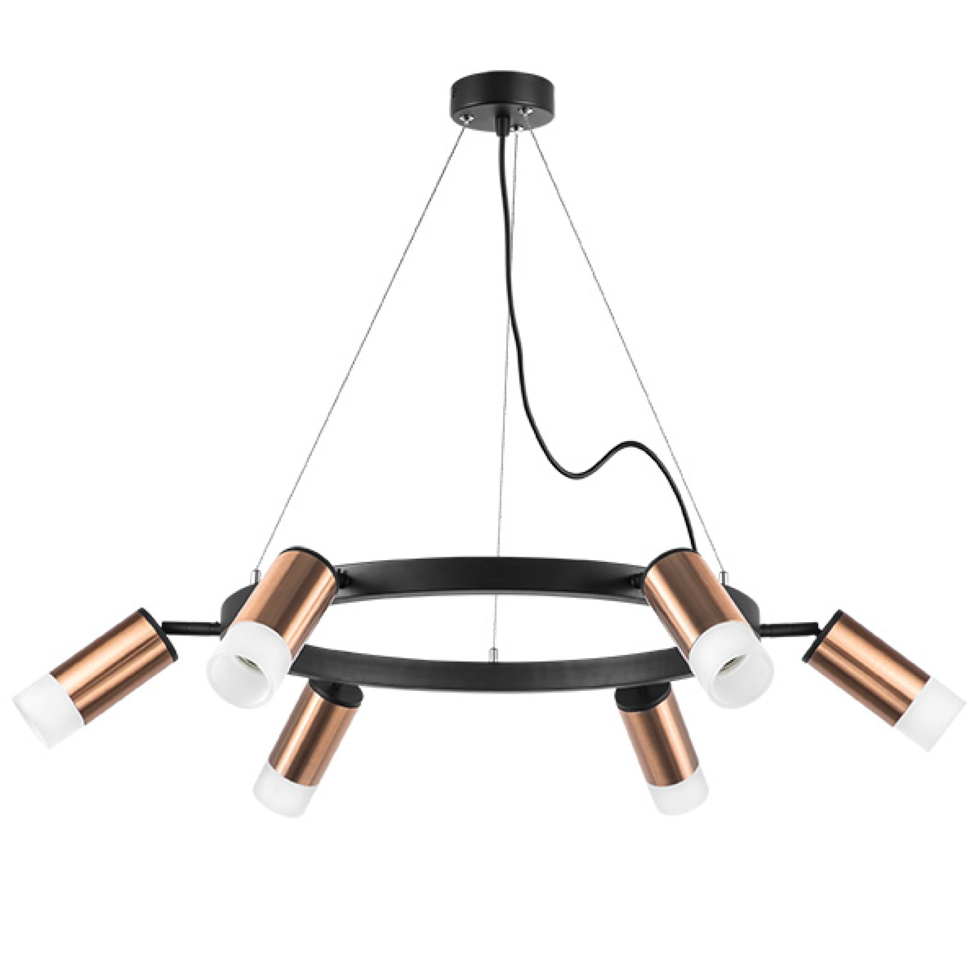 Подвесная люстра Lightstar Rullo (571016+214430-6+202431-6) LR0163061 Подвесная люстра Lightstar Rullo (571016+214430-6+202431-6) LR0163061