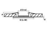 Встраиваемый светодиодный светильник Lightstar Zocco 224124