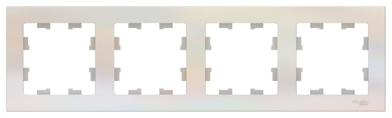 Рамка 4-ая, универсальная Systeme Electric AtlasDesign Жемчуг ATN000404