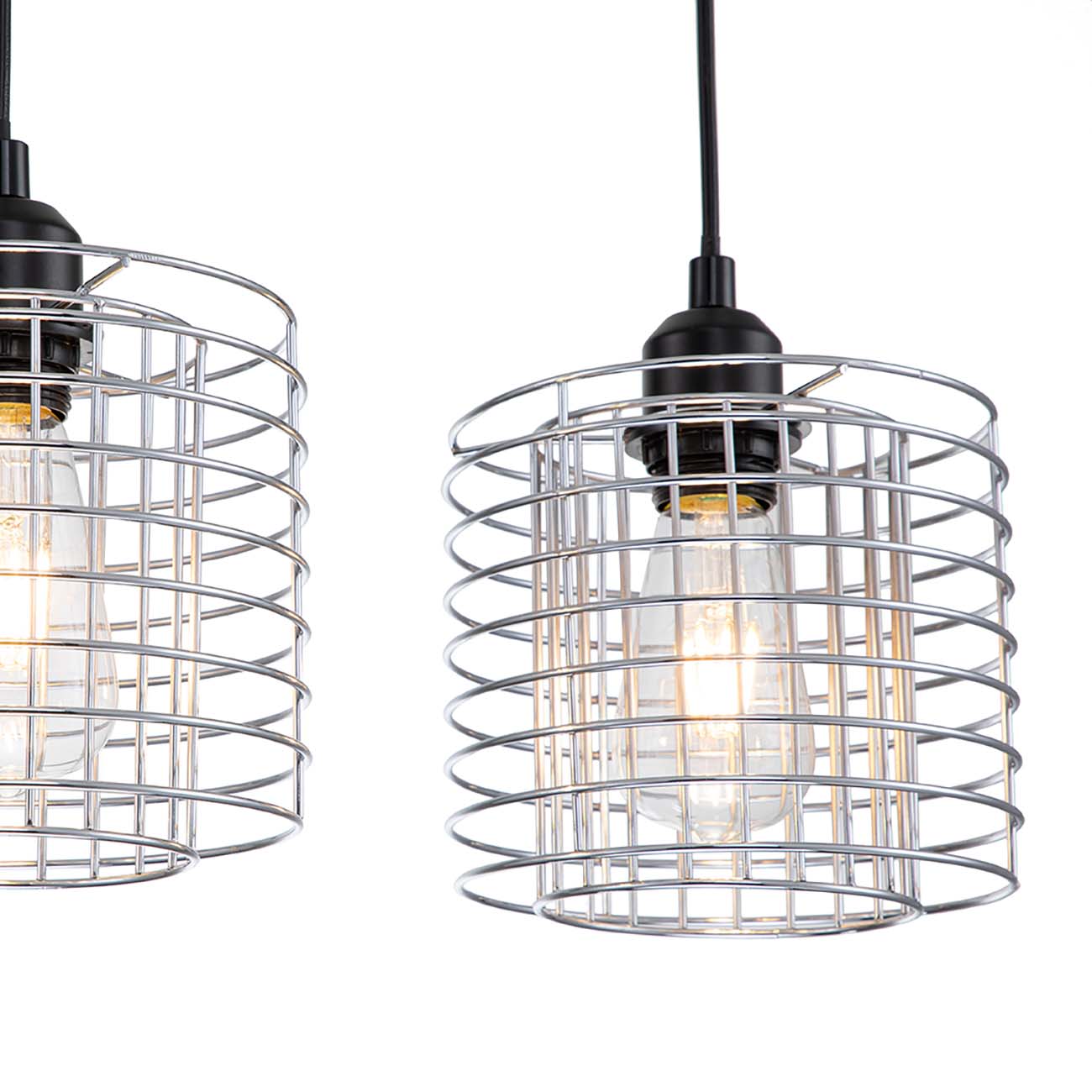 Подвесной светильник Escada Grid 10190/3S Chrome Подвесной светильник Escada Grid 10190/3S Chrome