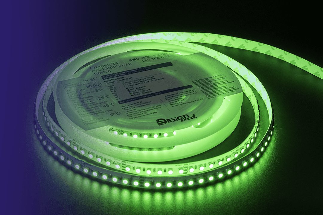 Светодиодная лента DesignLed DSG3A120-24-RGB-33 002845 Светодиодная лента DesignLed DSG3A120-24-RGB-33 002845