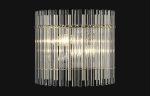 Настенный светильник Crystal Lux AURELIO AP2 GOLD+CHROME/TRANSPARENT