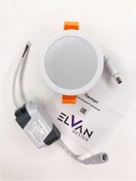 Встраиваемый светильник Elvan VLS-109R-7W-WW-Wh