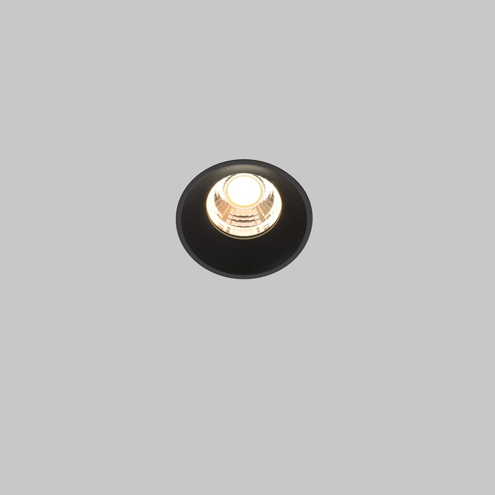 Встраиваемый светильник Maytoni Technical Downlight Round DL058-7W3K-TRS-B Встраиваемый светильник Maytoni Technical Downlight Round DL058-7W3K-TRS-B