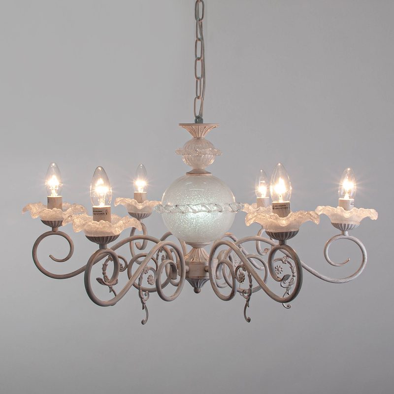 Подвесная люстра Abrasax Christel L.8302-6CREAM/G Подвесная люстра Abrasax Christel L.8302-6CREAM/G