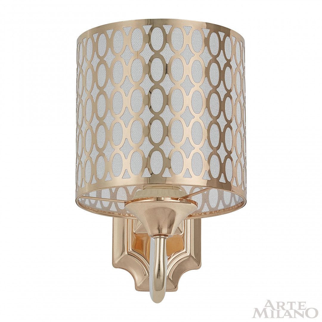 Бра Arte Milano Florentia-3387 303387/1W Wh/Gd Бра Arte Milano Florentia-3387 303387/1W Wh/Gd