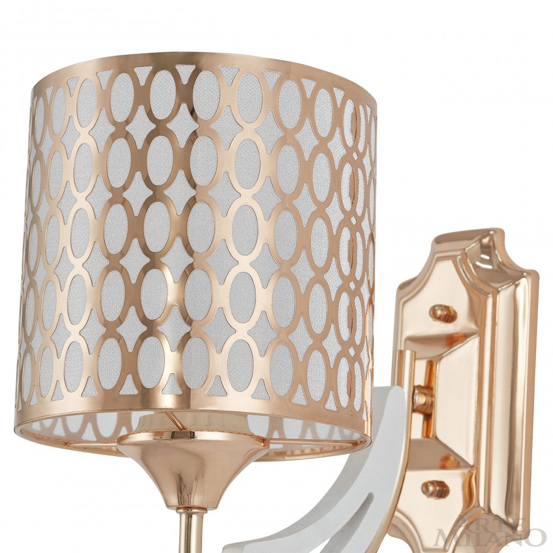 Бра Arte Milano Florentia-3387 303387/1W Wh/Gd Бра Arte Milano Florentia-3387 303387/1W Wh/Gd