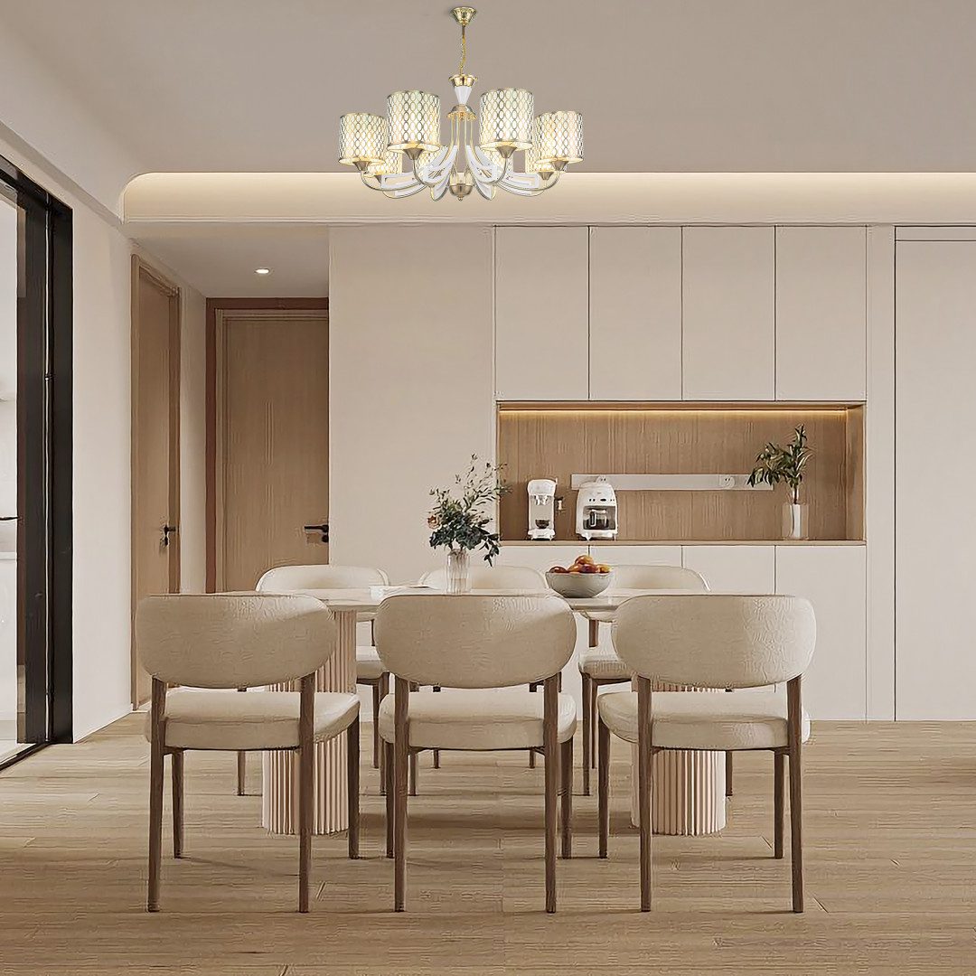 Подвесная люстра Arte Milano Florentia-3387 303387/8 Wh/Gd Подвесная люстра Arte Milano Florentia-3387 303387/8 Wh/Gd