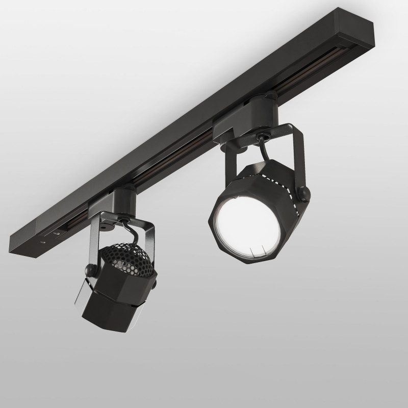 Трековый светильник Elektrostandard Robi GU10 Черный (MRL 1004) однофазный 4690389148026 Трековый светильник Elektrostandard Robi GU10 Черный (MRL 1004) однофазный 4690389148026