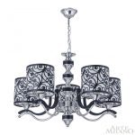 Подвесная люстра Arte Milano Florentia-4957 304957/5 Bk/Ni
