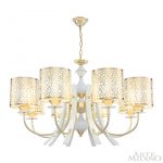Подвесная люстра Arte Milano Florentia-6067 306067/8 Wh/Gd