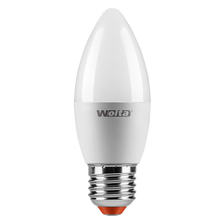 Светодиодная лампа WOLTA LX 8Вт 3000K Е27 свеча матовая 30YC8E27
