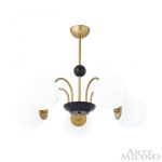 Люстра на штанге Arte Milano Napoli 312066/D700/5 BS/BK