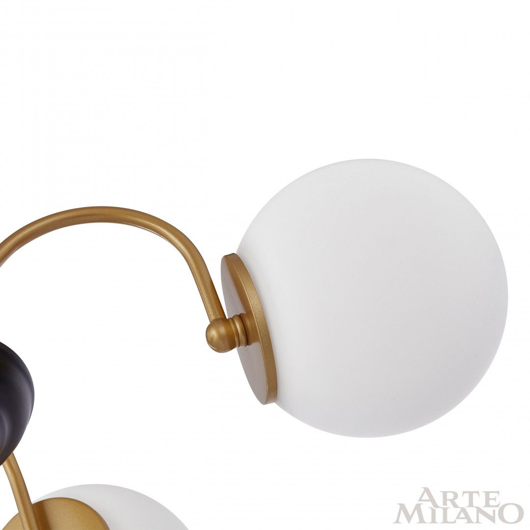 Люстра на штанге Arte Milano Napoli 312066/D700/5 BS/BK Люстра на штанге Arte Milano Napoli 312066/D700/5 BS/BK