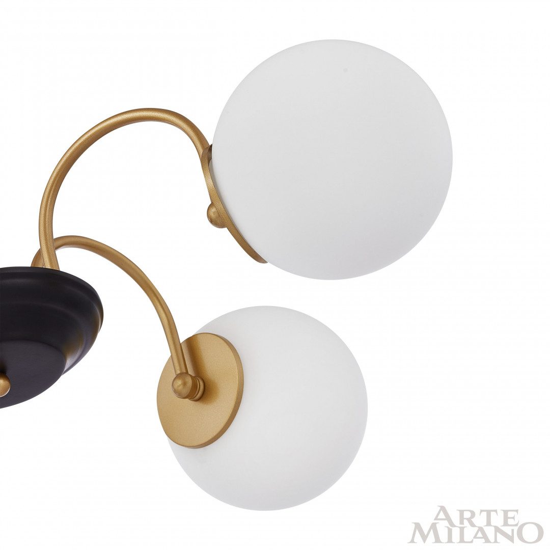 Люстра на штанге Arte Milano Napoli 312066/D700/5 BS/BK Люстра на штанге Arte Milano Napoli 312066/D700/5 BS/BK
